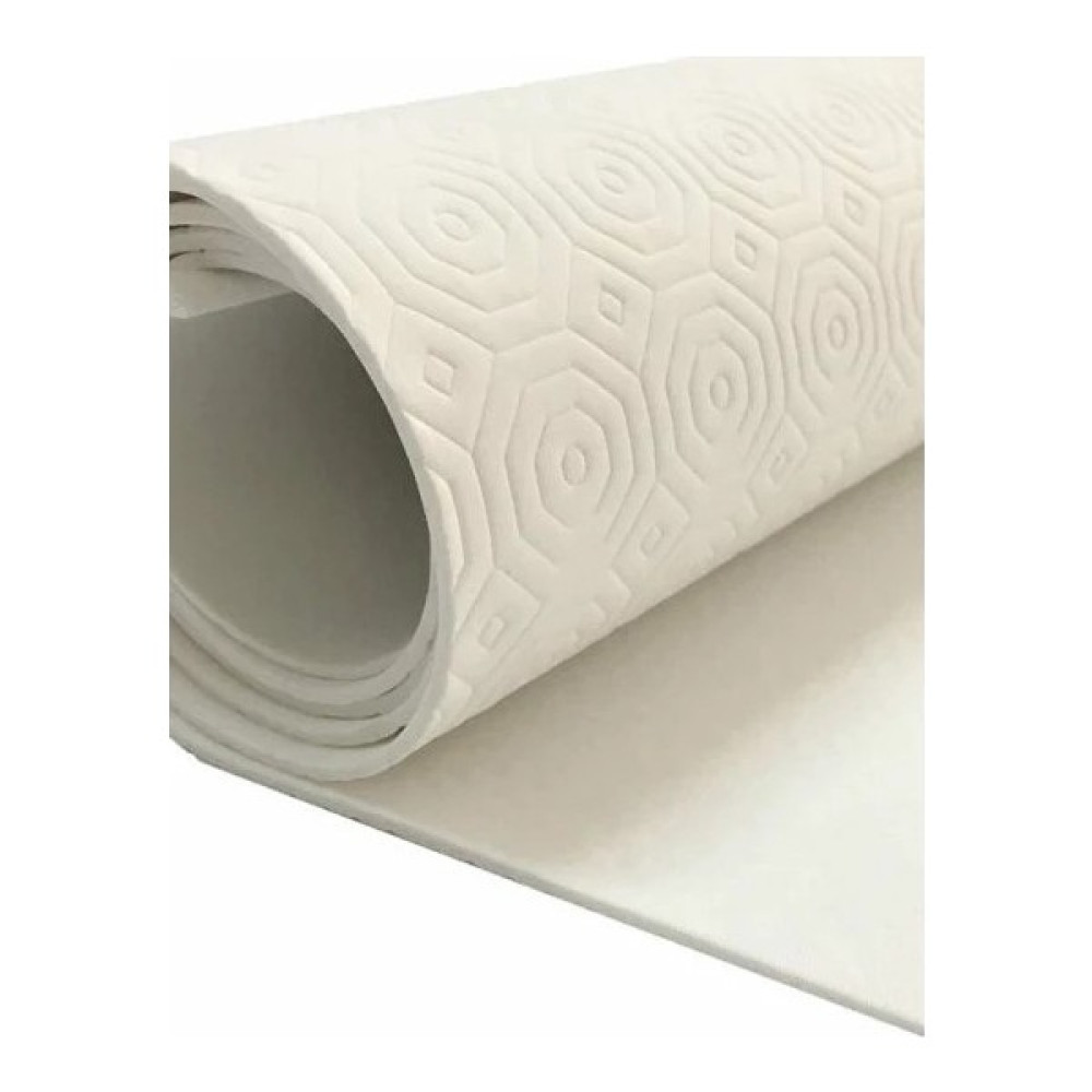 K&M Hometex Özel Ebat Kesme Kaymaz Tabanlı Çok Amaçlı Raf ve Masa Koruyucu Örtüsü - 140 x 220 cm - Beyaz Masa Örtüsü Fiyatı