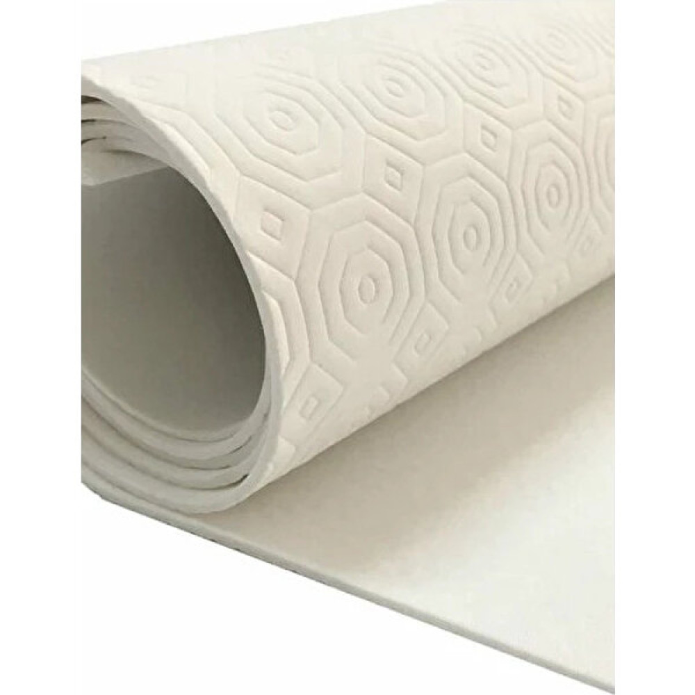 K&M Hometex Özel Ebat Kesme Kaymaz Tabanlı Çok Amaçlı Raf ve Masa Koruyucu Örtüsü - 140 x 300 cm - Beyaz Masa Örtüsü Fiyatı