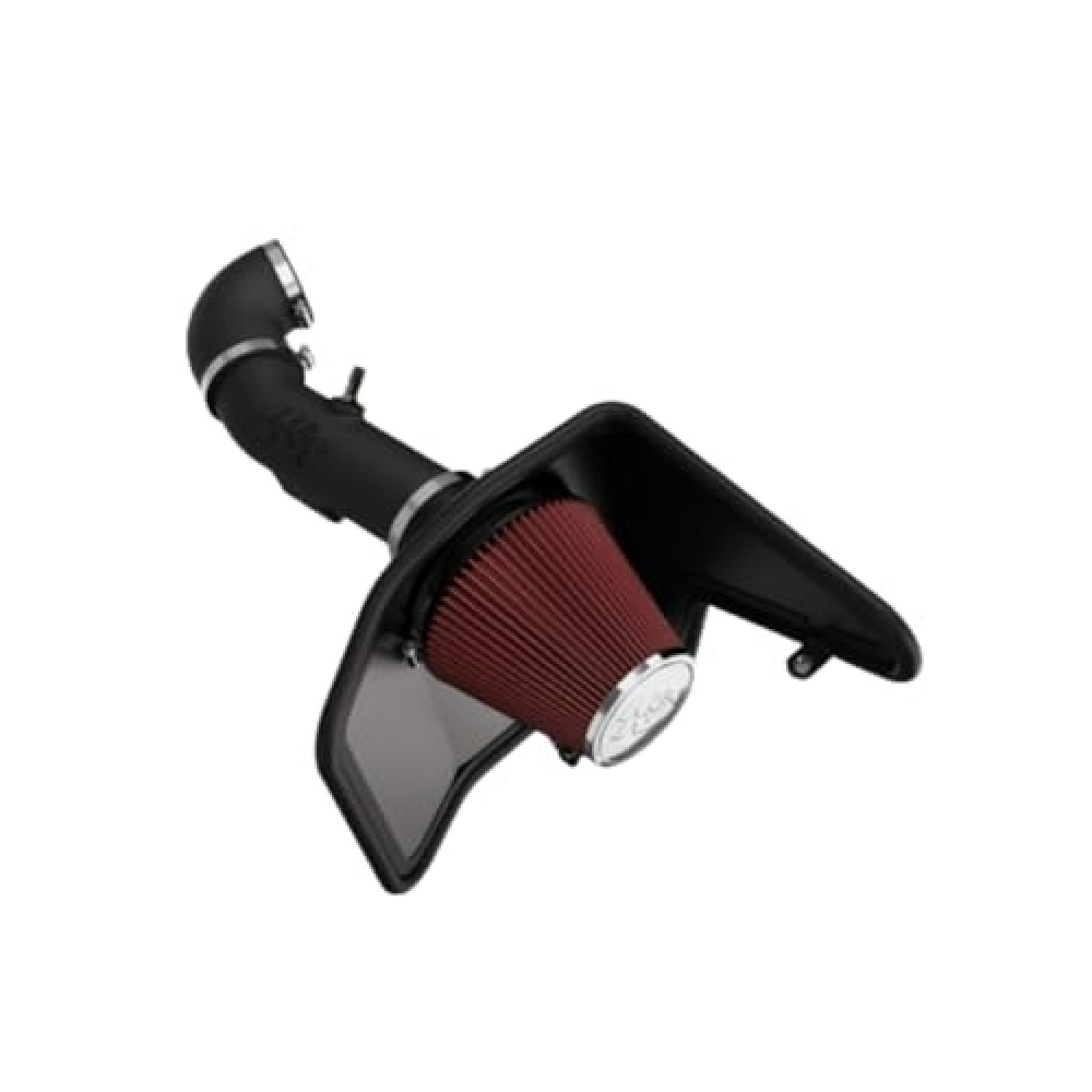 K&N Cold Air Intake System: High-Flow Air Filter, Increase Performance & Acceleration: Compatible with 2011-2015 Chervolet: Camaro, 63-3078