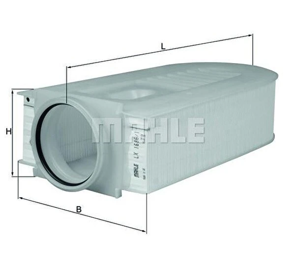 Knecht Hava Filtresi 651 CDI 204/211 - LX 1686/1 Oto Hava Filtresi Fiyatı