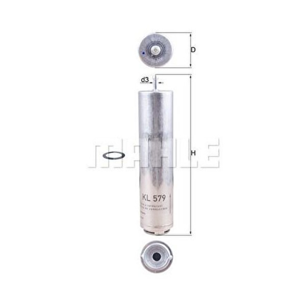 Knecht M47N M57N Mazot Filtresi - KL 579D Mazot Filtresi Fiyatı