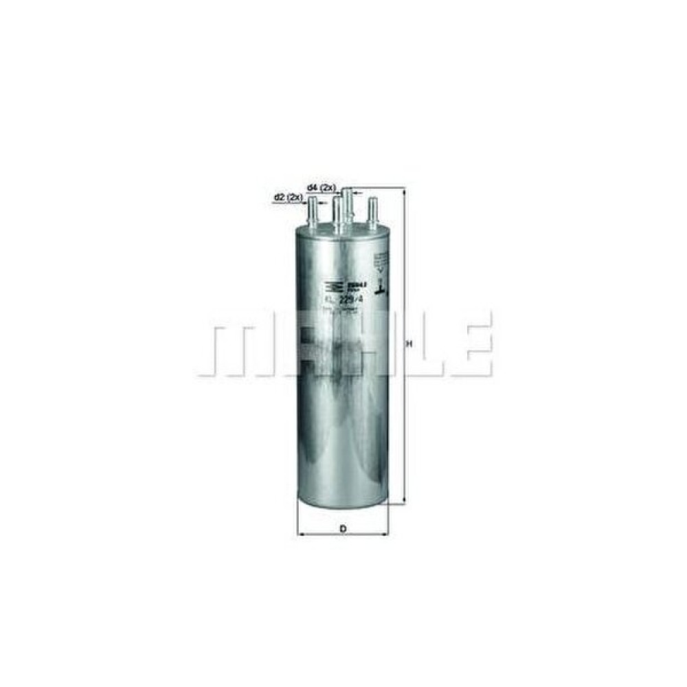 Knecht Yakıt Filtresi T5 - KL 229/4 Mazot Filtresi Fiyatı
