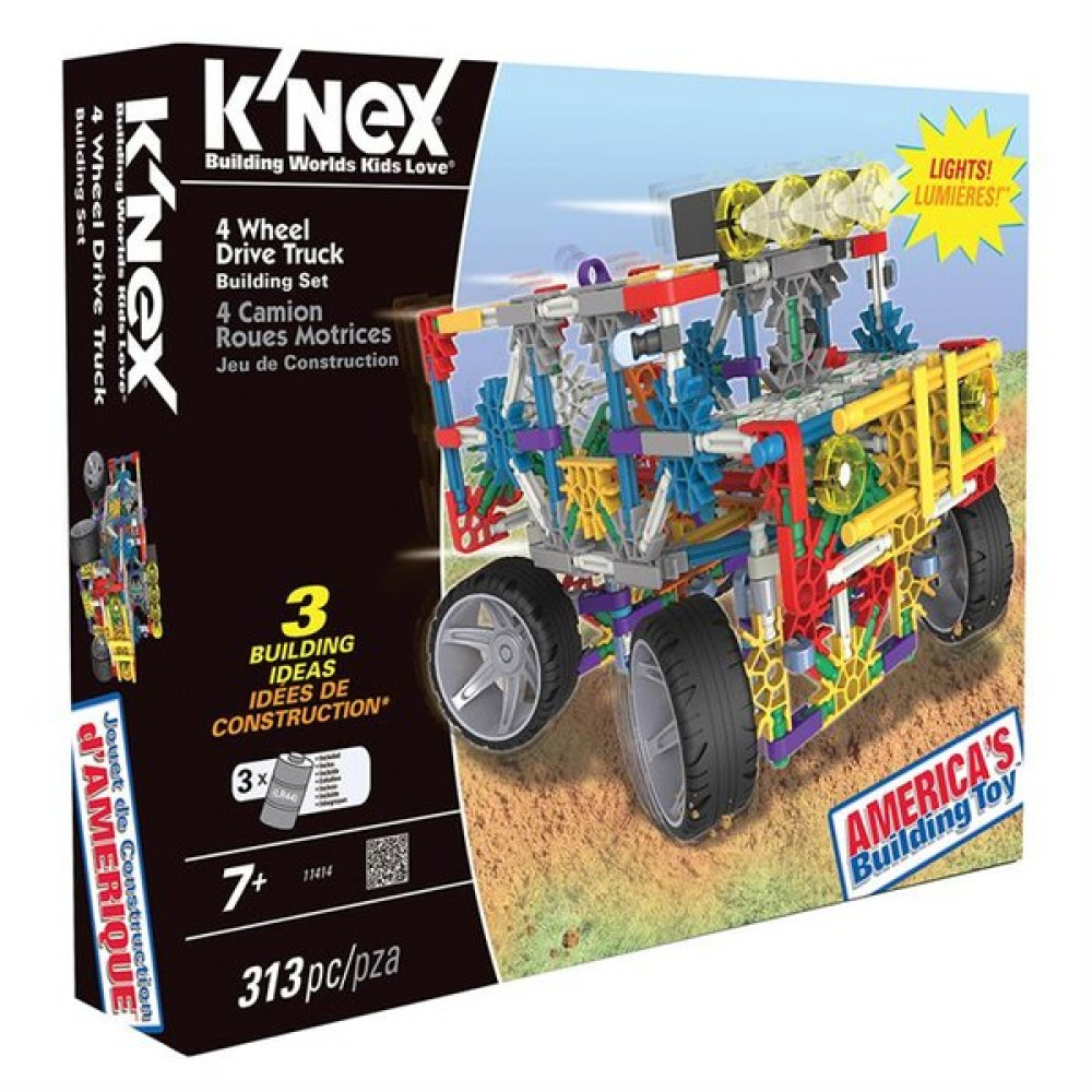 K'Nex 4 Çeker Kamyon (Motorlu) Building Set 11414 Legolar ( Yapım Oyuncakları ) Fiyatı