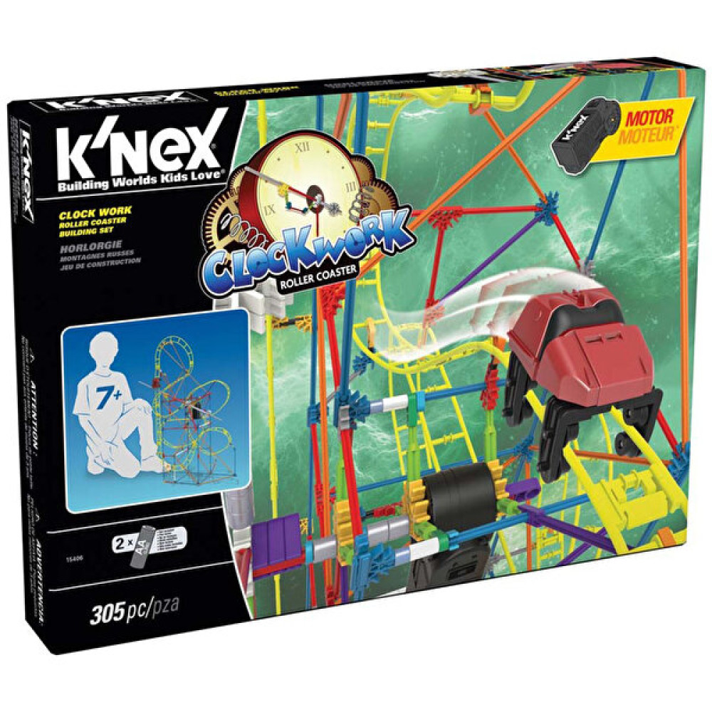 K'nex Clock Work Roller Coaster (Motorlu) Hız Treni Knx/15406 Legolar ( Yapım Oyuncakları ) Fiyatı
