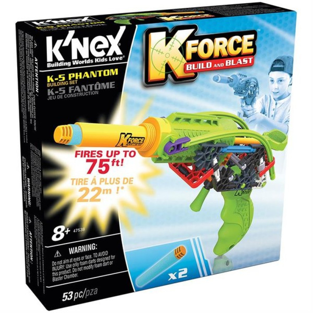 K'Nex K-Force K-5 Phantom Yapı Seti 47538 Legolar ( Yapım Oyuncakları ) Fiyatı