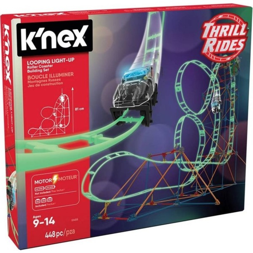 K'Nex Light-Up Roller Coaster Set 51455 Diğer Fiyatı
