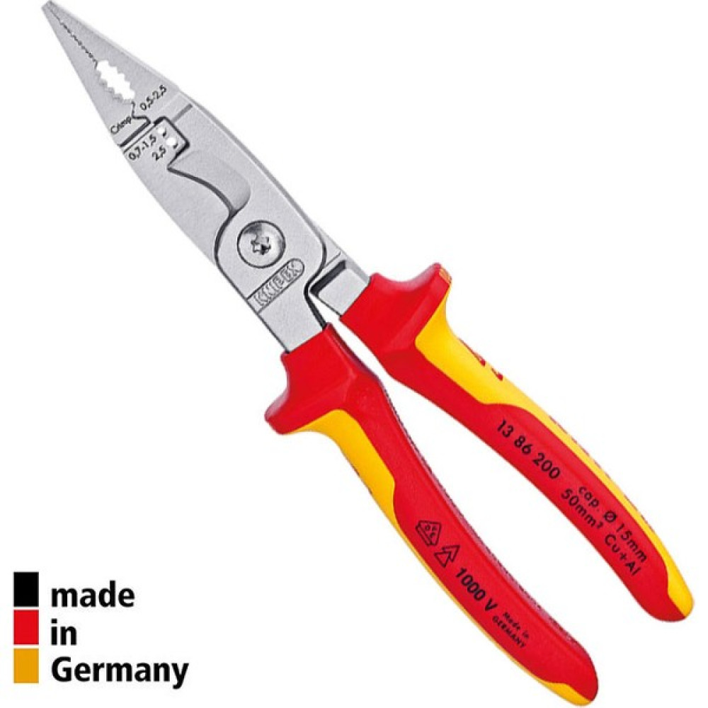 Knipex 1386200 Vde Kombine Elektrıkçı Pensesi Oto Boyaları Fiyatı