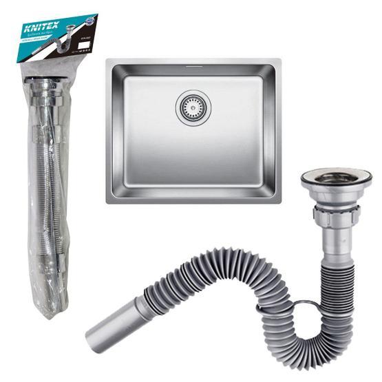 Knitex KTX-262 Krom Lavabo Sifonu