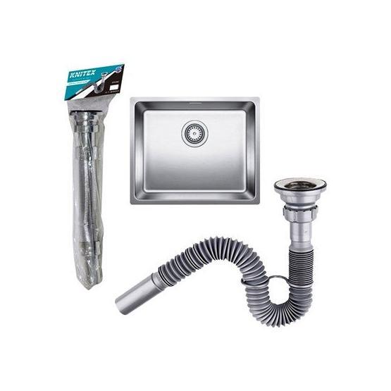 Knitex KTX-262 Krom Lavabo Sifonu