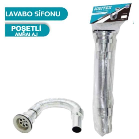Knitex KTX-262 Krom Lavabo Sifonu