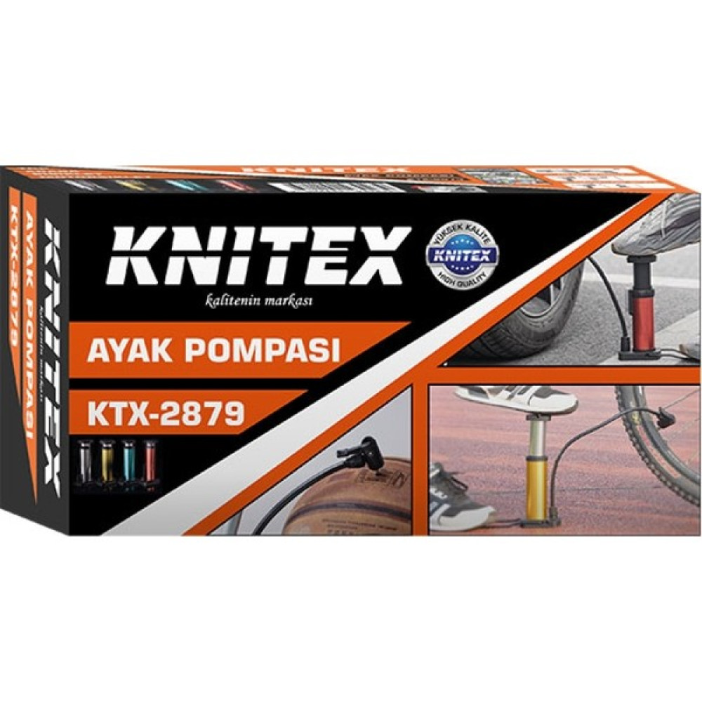 Knitex KTX-2879 Ayak Pompası-60 Bisiklet Aksesuarları Fiyatı