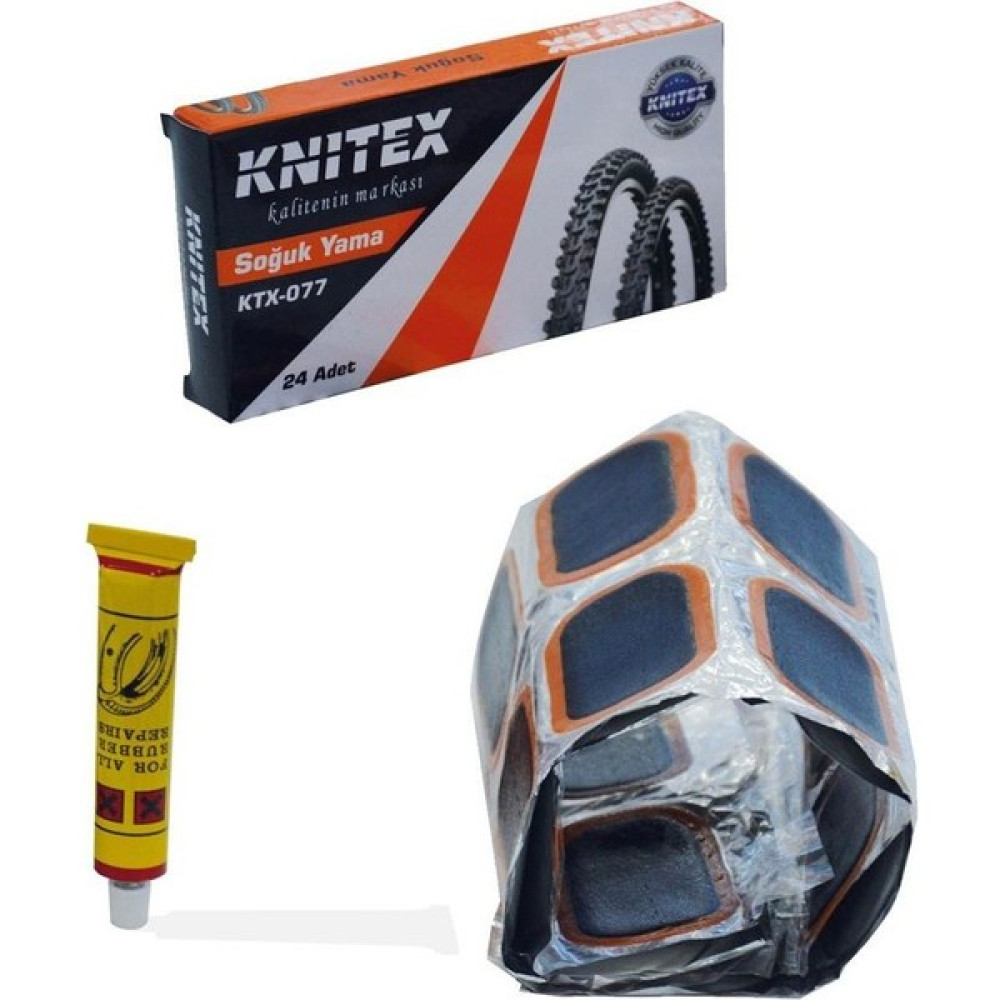 Knitex Soğuk Yama Bisiklet Lastik Tamir Seti 24'lü Bisiklet Aksesuarları Fiyatı