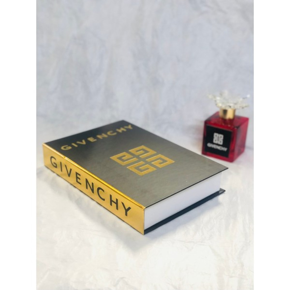Knittingtr Dekoratif Kitap Kutusu Givenchy Klasik Siyah&altın Kitap Kutu - Siyah Eşya Saklama Kutusu Fiyatı
