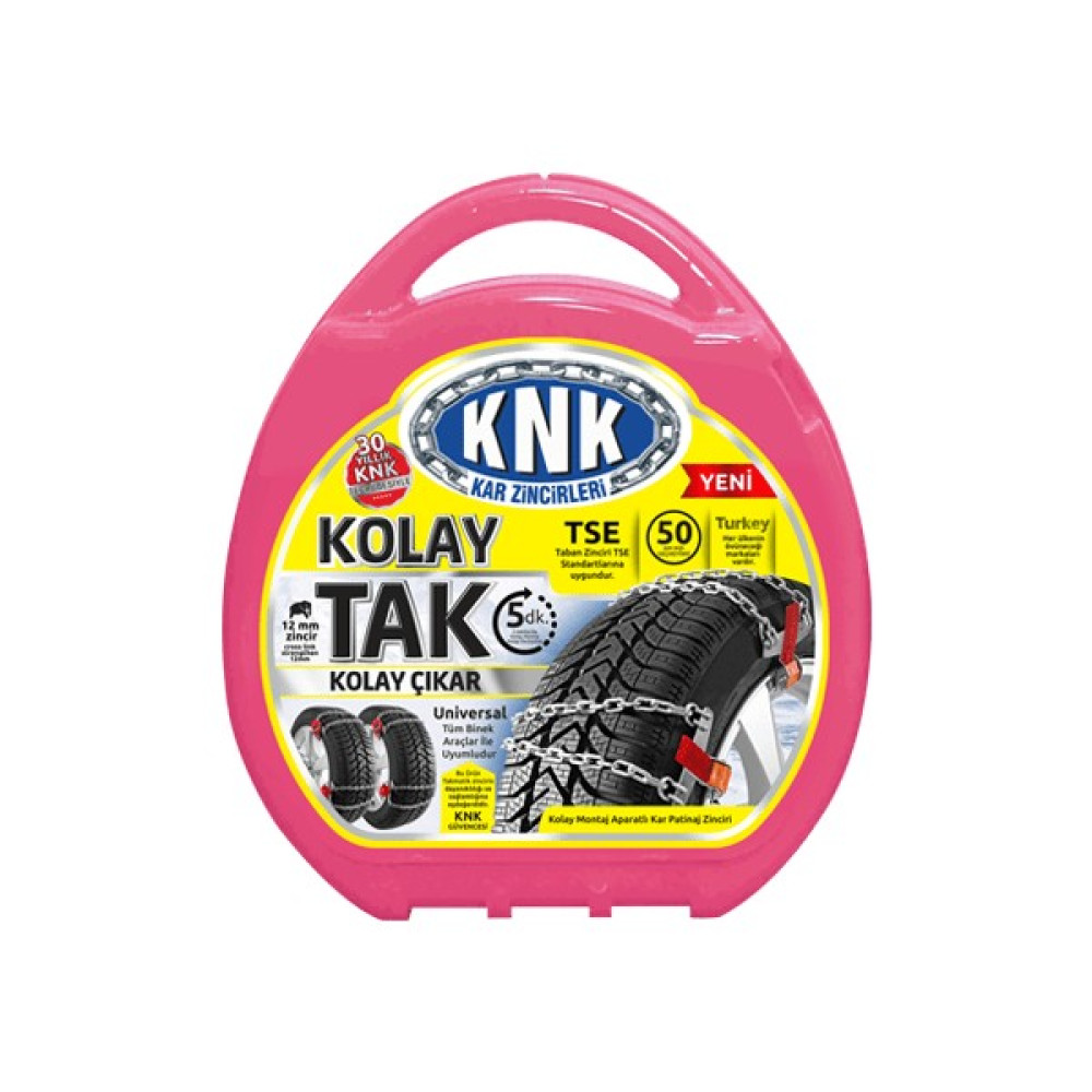 KNK Kolay Tak Çıkar Kar Zinciri Tüm Binek Araçlara Uygun Lastik Zinciri Fiyatı