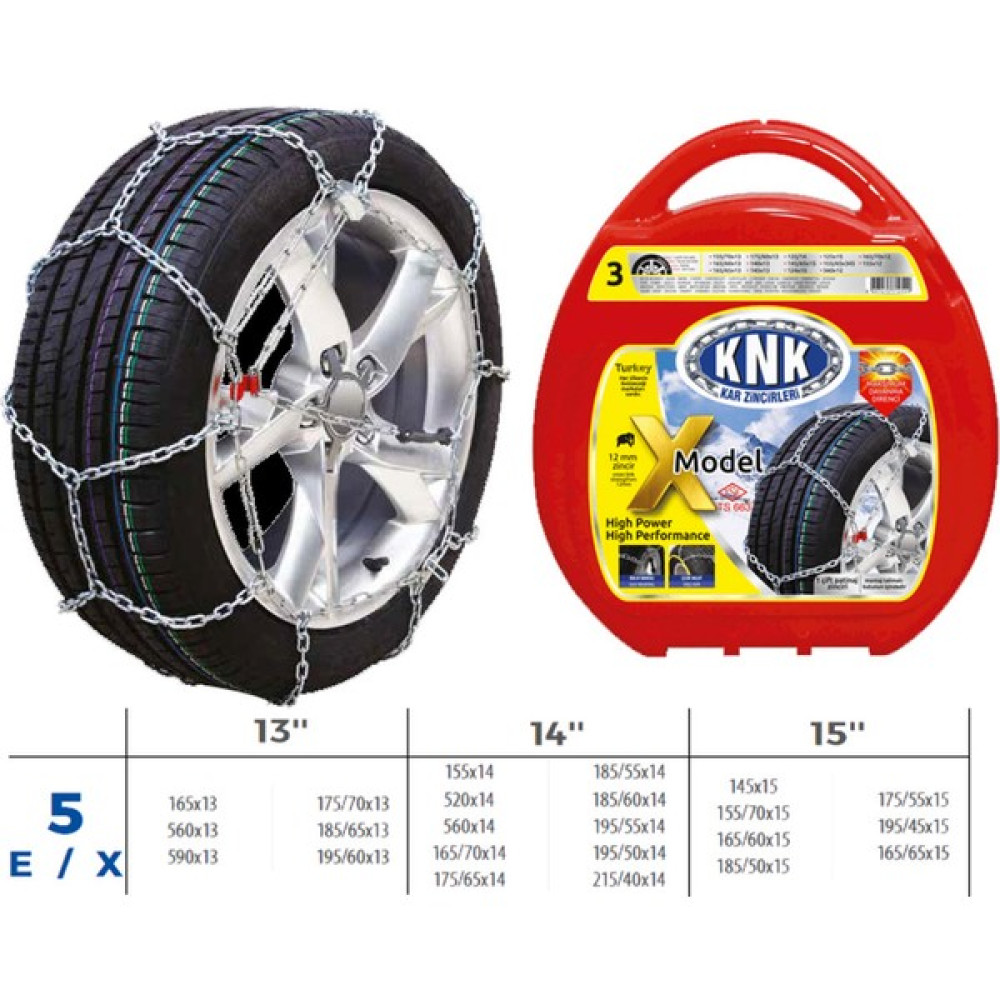 Knk Patinaj Zinciri Takmatik Çapraz 13-14-15 Jant Zincir Ebatlari Için Resime Bakiniz 13 Oto Boyaları Fiyatı