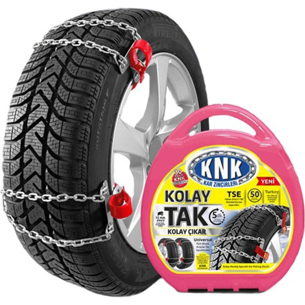 Knk Tak Çıkar Takmatik Kar Zinciri Tüm Binek Araçlar Için Lastik Zinciri Fiyatı