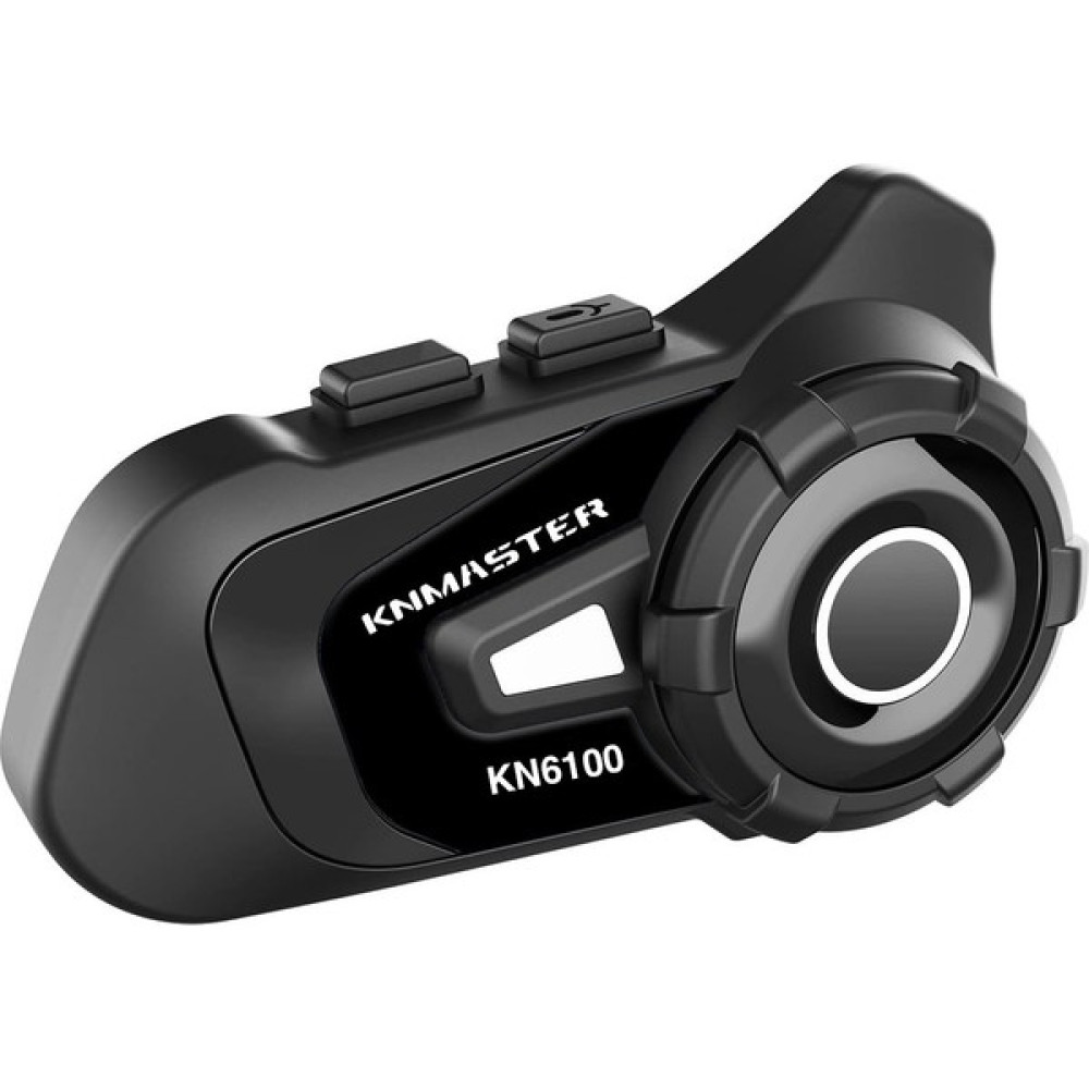 Knmaster KN6100 Motosiklet Kask İnterkom Bluetooth Intercom Kulaklık Seti Siyah Motorsiklet Aksesuarları Fiyatı