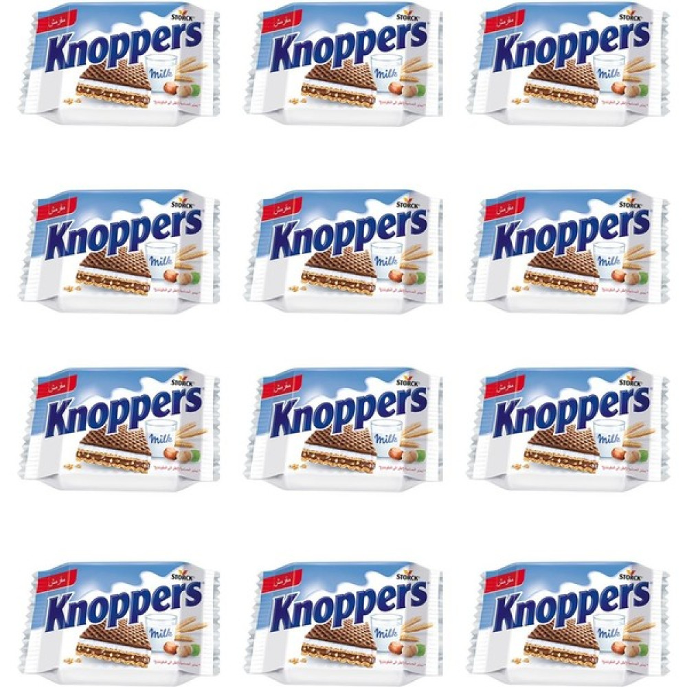 Knoppers Gofret 25 gr 12'li Çikolata ve Gofret Fiyatı