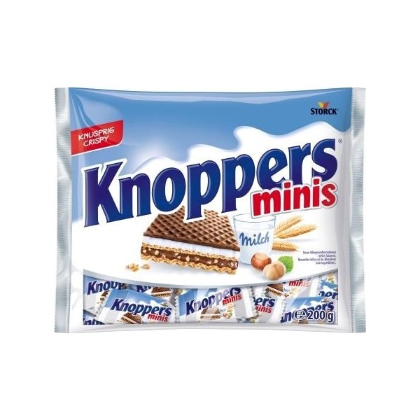 Knoppers Minis Gofret 200 gr Diğer Fiyatı
