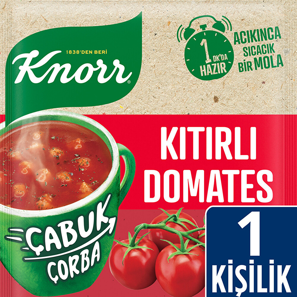 Knorr Çabuk Çorba Kıtırlı Domates 22 G Hazır Çorba Fiyatı