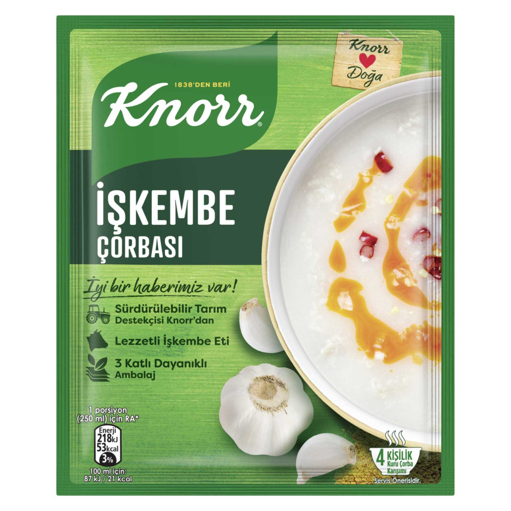 Knorr Çorba 63 gr 12'li Paket İşkembe Konserve, Sos, Hazır Yemek Fiyatı