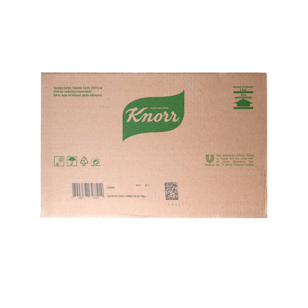 Knorr Çorba 65 gr 12'li Paket Kremalı Tavuk