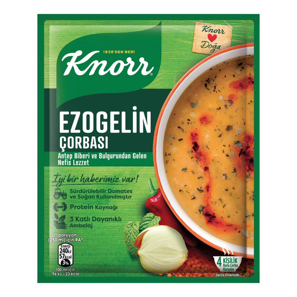 Knorr Çorba 74 gr 12'li Paket Ezogelin Konserve, Sos, Hazır Yemek Fiyatı