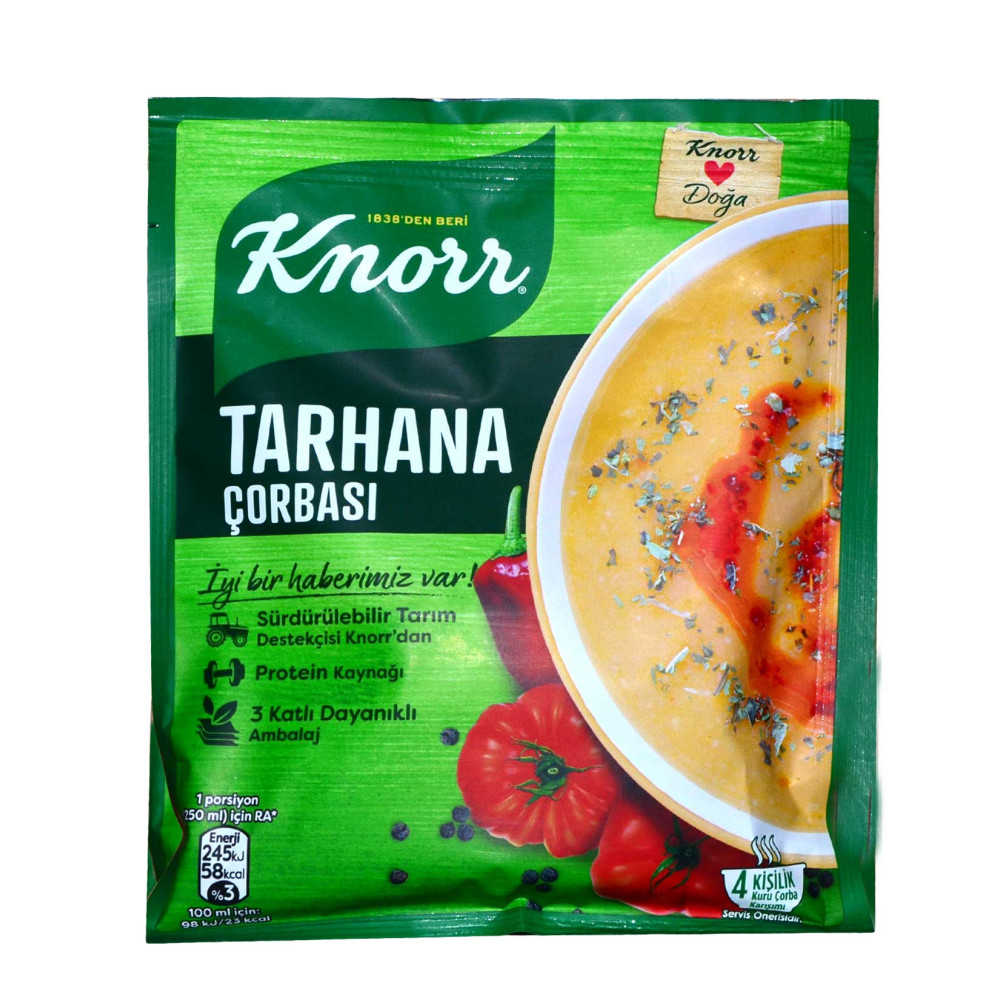 Knorr Çorba 74 gr 12'li Paket Tarhana Konserve, Sos, Hazır Yemek Fiyatı