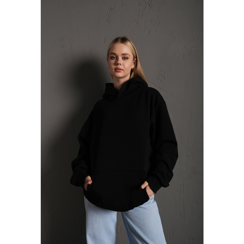 Know Kadın Siyah Oversize Kapüşonlu Sweatshirt S Beden Bayan Sweatshirt Fiyatı