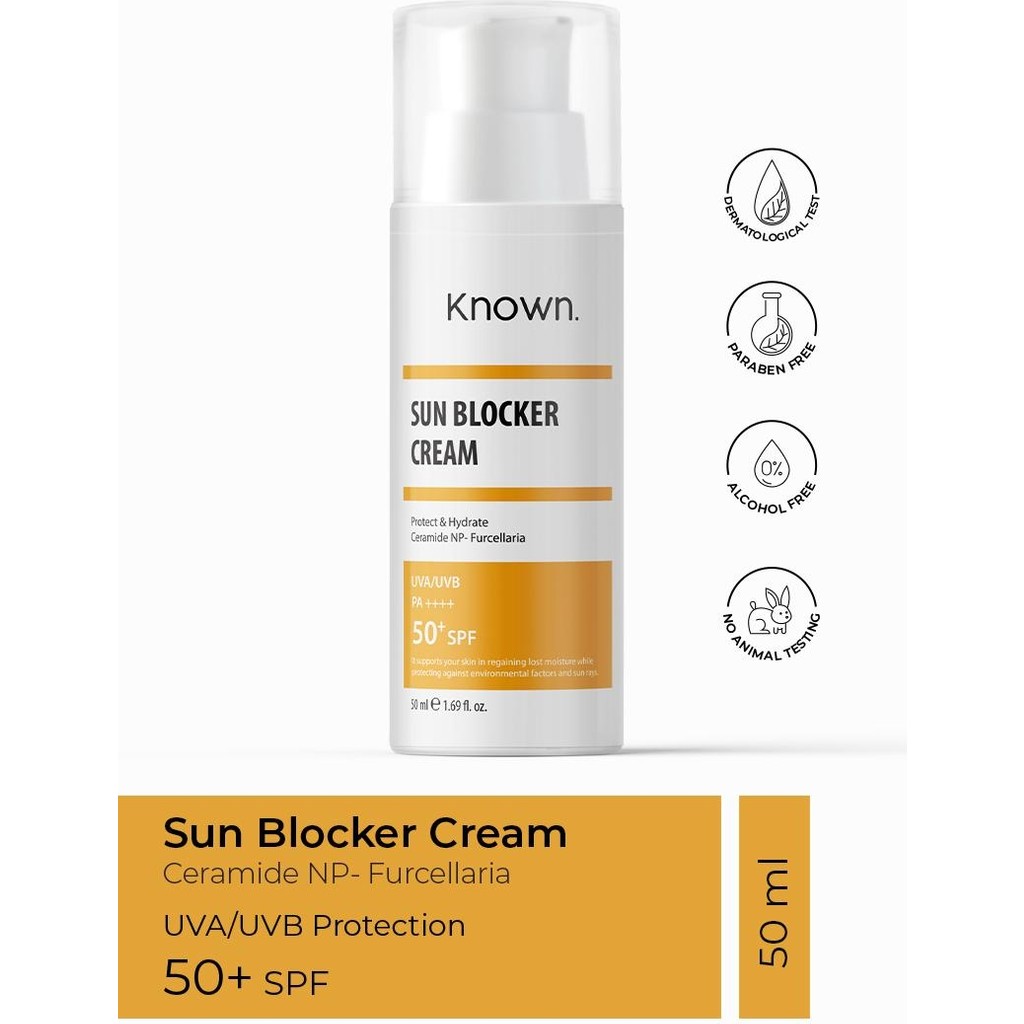 Known Güneş Koruyucu Yüz Kremi 50+ SPF Tüm Cilt Tipleri İçin Renksiz 50 ml Güneş Kremleri ve Losyonları Fiyatı