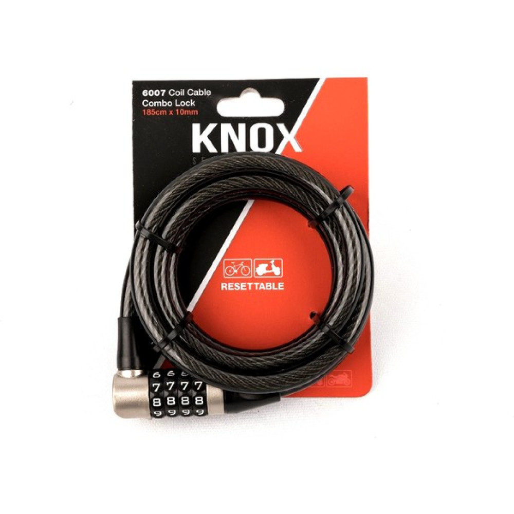 Knox Şifreli Kablo Kilit 6007 185X10Mm Oto Boyaları Fiyatı