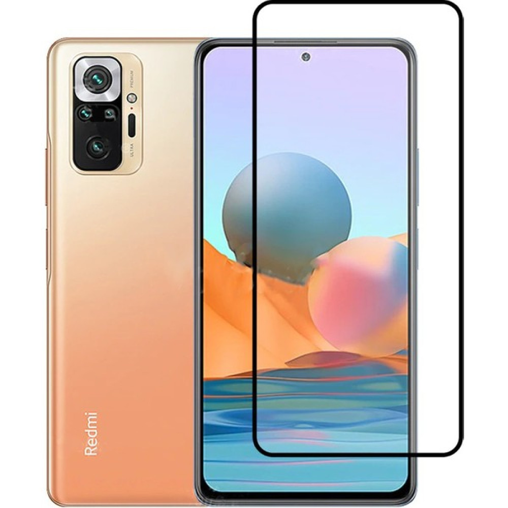 Kny Xiaomi Redmi Note 10 Pro Için Kavisli Tam Yapışan 5d Cam Ekran Koruyucu - Siyah Cep Telefonu Ekran Koruyucusu Fiyatı