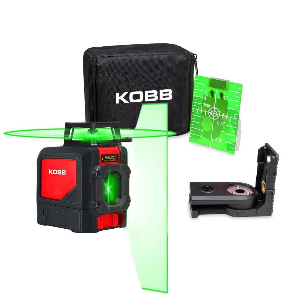 KOBB KBL30G 25 Metre Profesyonel Yatay 360° Ve Dikey Otomatik Hizalamalı Yeşil Çapraz Çizgi Lazer Distomat Oto, Bahçe, Yapı Market Fiyatı