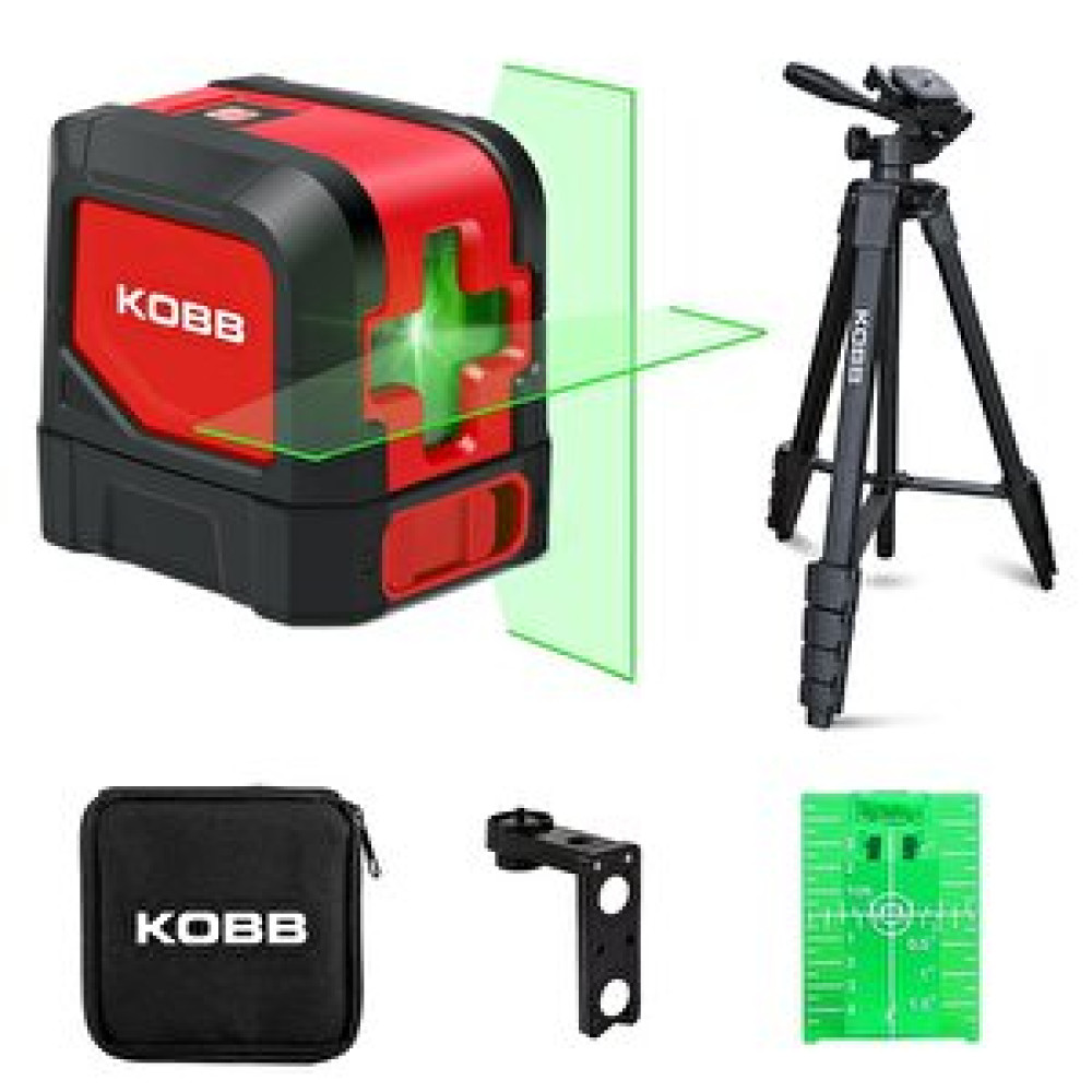 Kobb Kbl91gtp Yeşi̇l Lazer Hi̇zalama+tri̇pot Lazer Metre / Uzaklık Ölçer Fiyatı