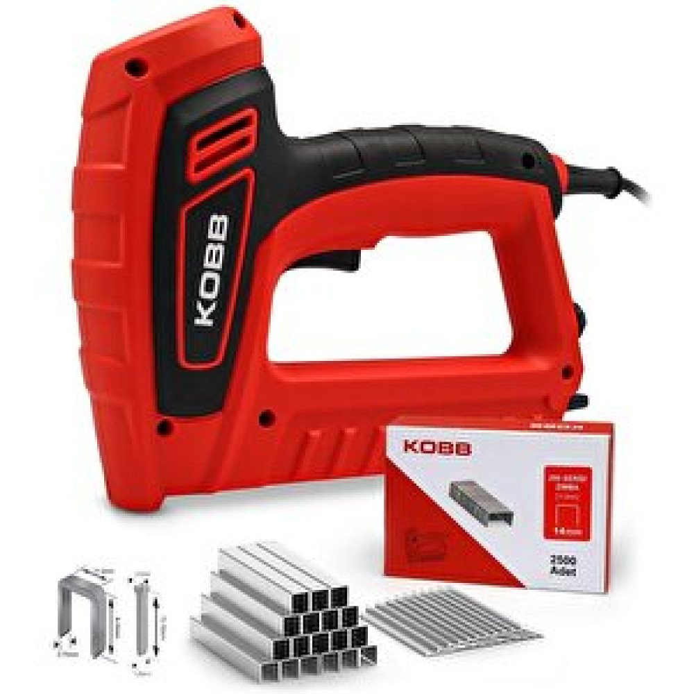 Kobb Kbz200 8-16mm Zımba Ve 15-16mm Profesyonel Çivi Çakma Makinesi + 3000 Adet Yedek Zımba Ve Çivi Elektrikli El Aletleri Fiyatı