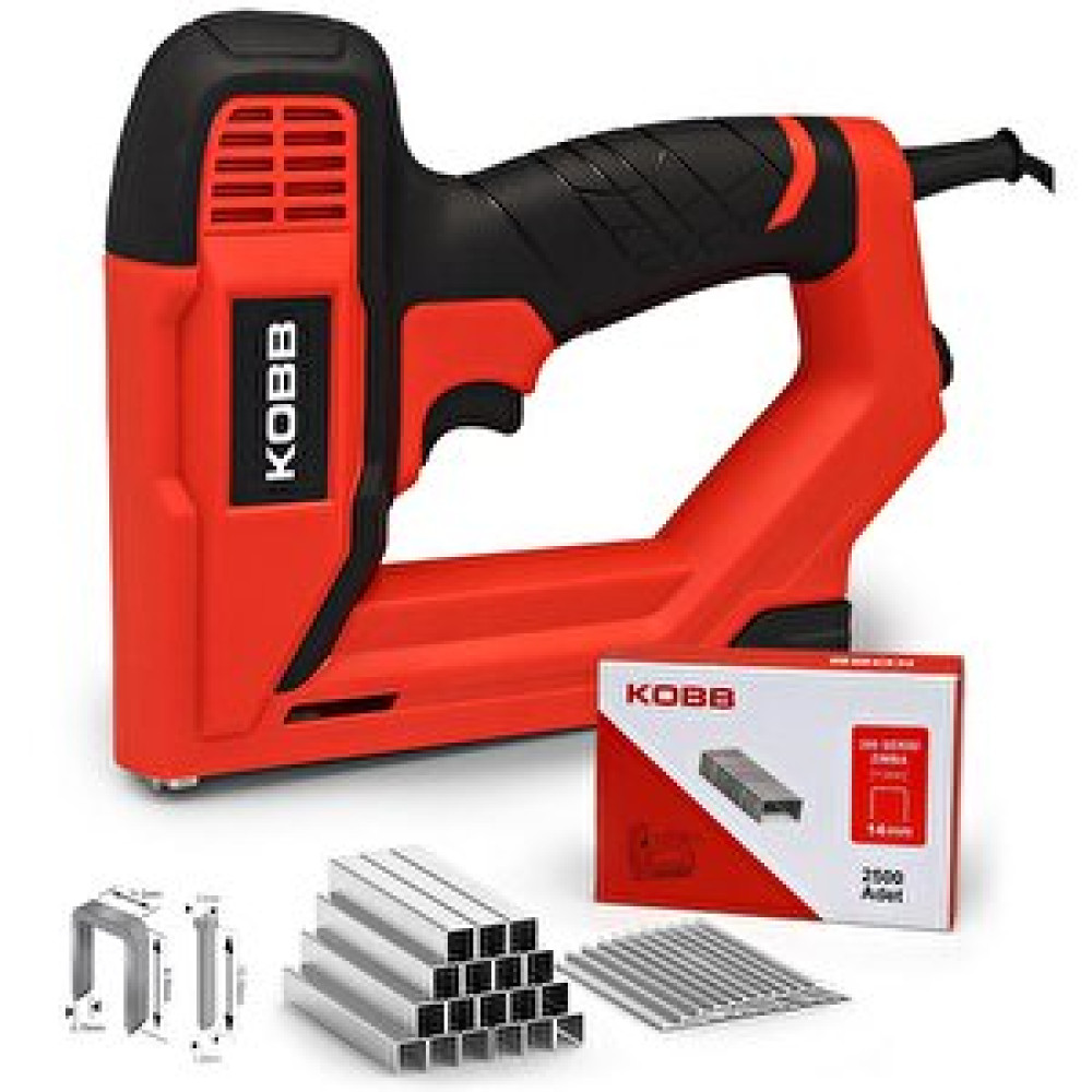 Kobb Kbz200b 8-16mm Zımba Ve 15-16mm Profesyonel Çivi Çakma Makinesi + 3000 Adet Yedek Zımba Ve Çivi Elektrikli El Aletleri Fiyatı