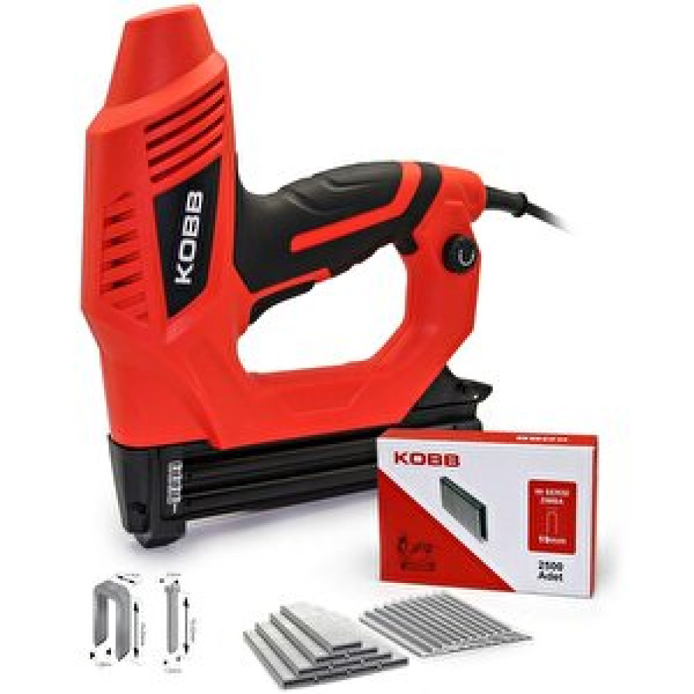 Kobb Kbz90 15-25mm Zımba Ve 15-32mm Profesyonel Çivi Çakma Makinesi + 3000 Adet Yedek Zımba Ve Çivi Elektrikli El Aletleri Fiyatı