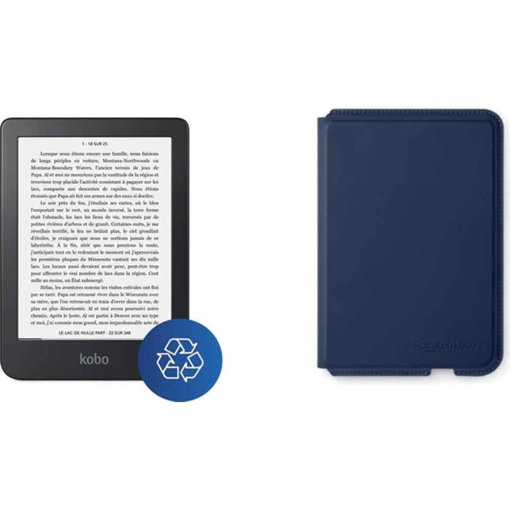 Kobo Clara 2e E Kitap Okuyucu + Orijinal Kılıf - Lacivert Kitaplar Fiyatı