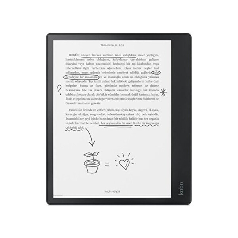 Kobo Elipsa 10.3" 32 GB Siyah E-Kitap Okuma Cihazı E-Kitap Okuyucu Fiyatı