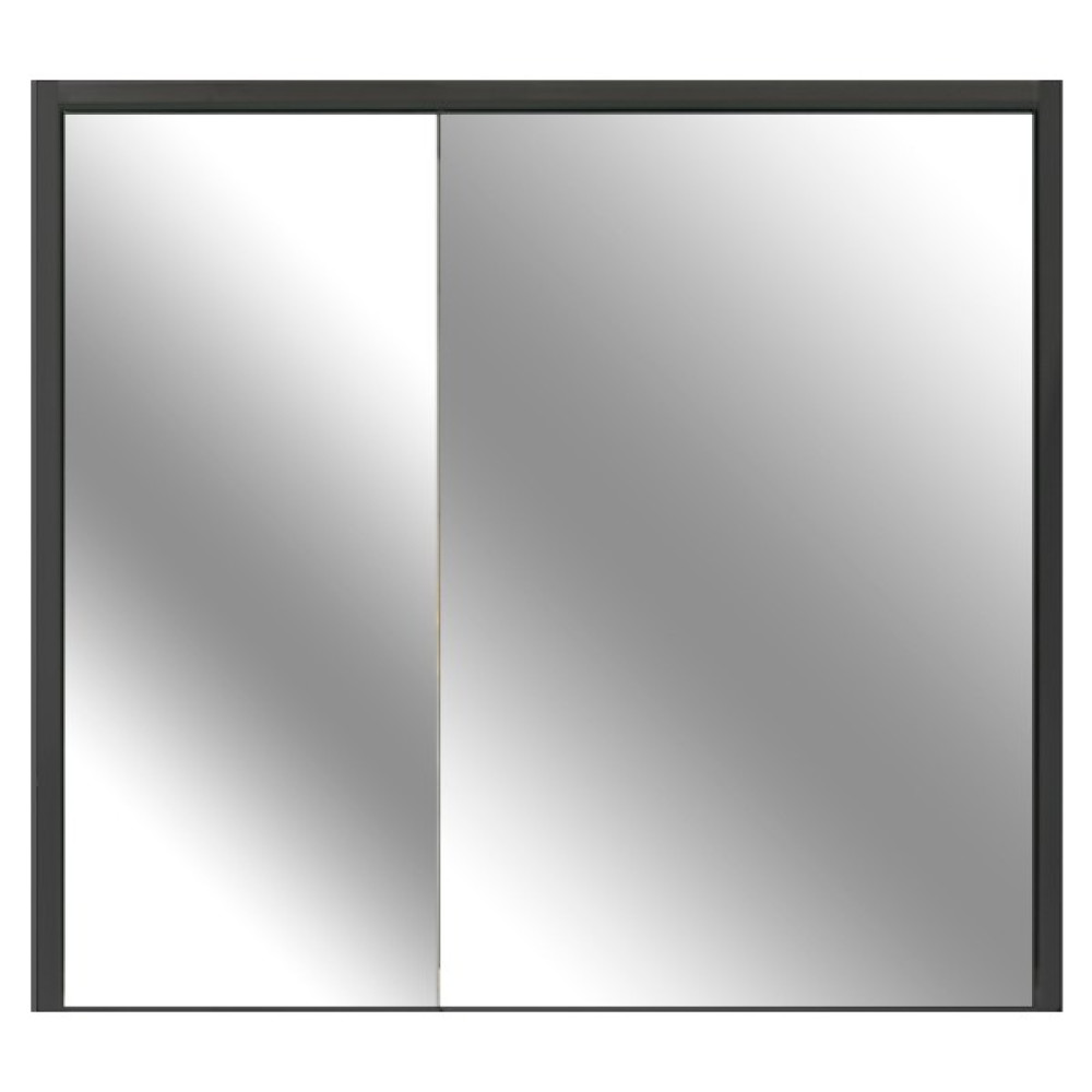 Kobos Meta Aydınlatmalı Dolaplı Ayna Mat Antrasit 90 Cm Kb300003 - Aynalı - Beyaz Diğer Fiyatı