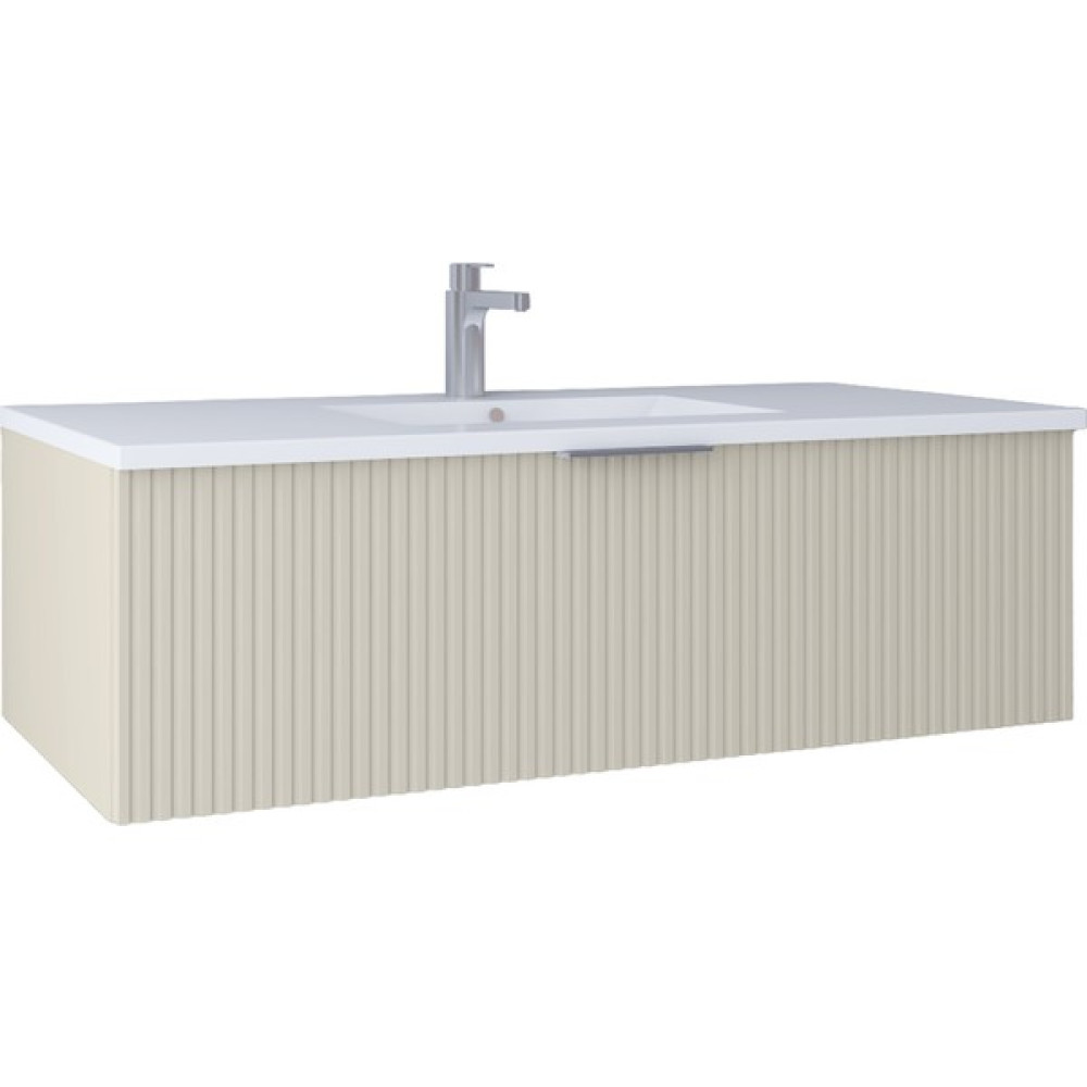 Kobos New Bella 100 cm Lavabo Dolabı Luna KB710029 - 1 - Beyaz Diğer Fiyatı