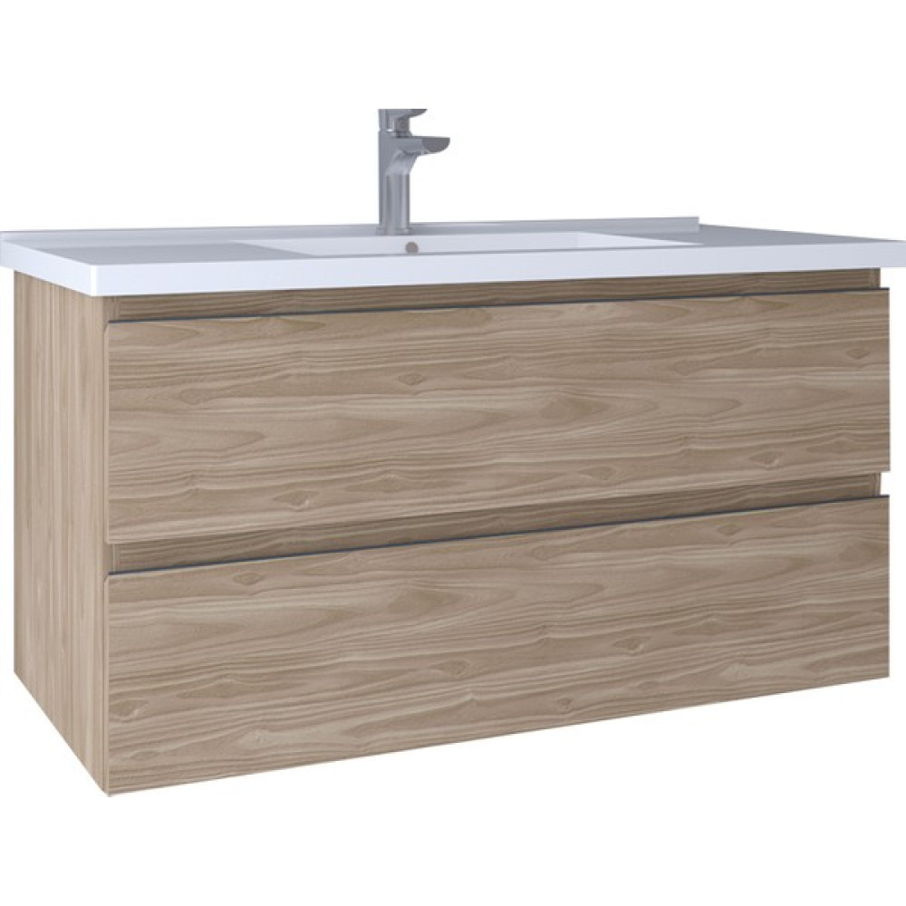 Kobos New Lignum 100 cm Lavabo Dolabı Meguro KB710011 - 1 - Beyaz Diğer Fiyatı