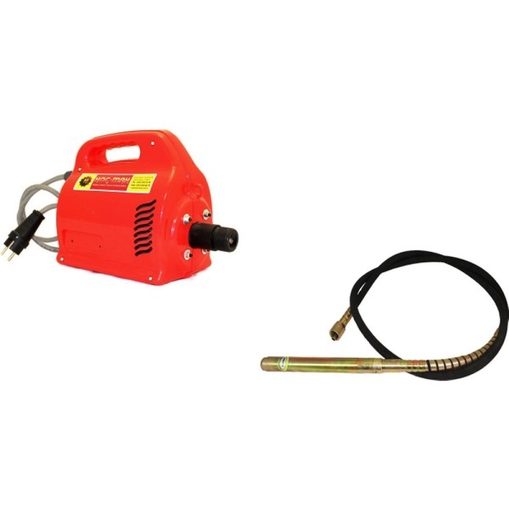 Koç-Mak Çanta Tipi 1 Hp Elektrik Motorlu Beton Vibratörü - 4 Mt. 45MM Hortumlu Kırıcı Deliciler & Kırıcılar Fiyatı