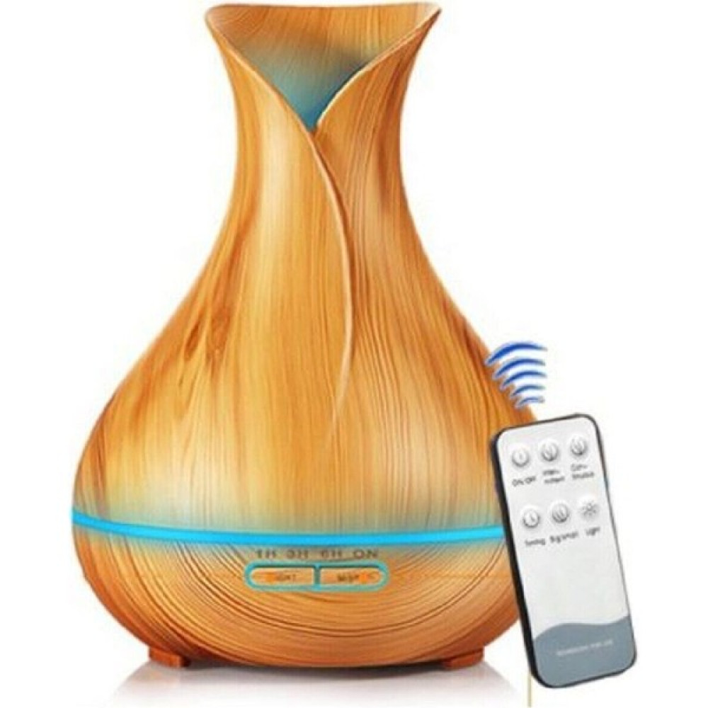 Koçak Elektronik 7 LED Işıklı Aromatik Oda Kokusu Hava Nemlendirici 550 ml Aroma Difüzörü Buhar - Açık Kahverengi Hava Temizleme - Nemlendirme Cihazları Fiyatı