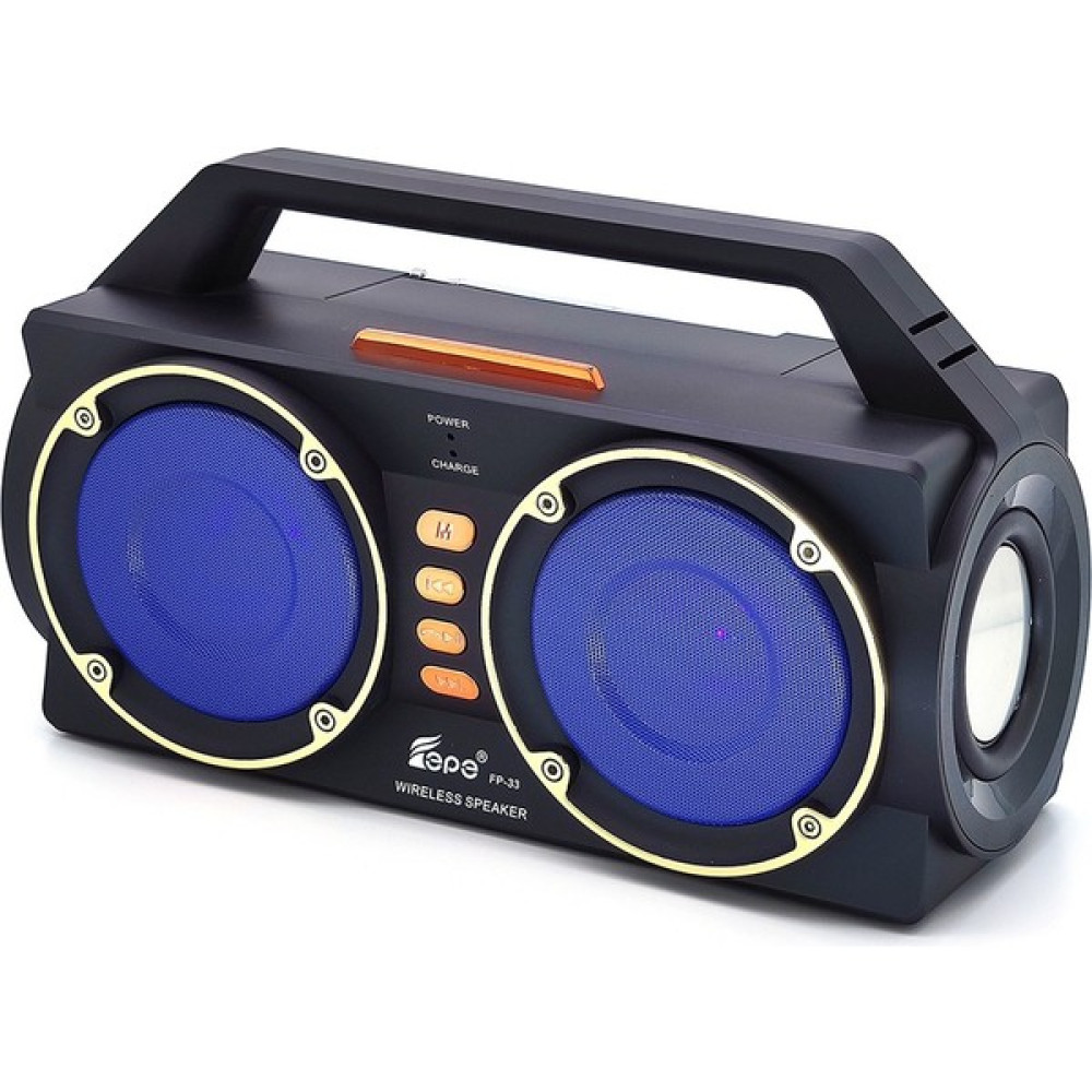 Koçak Elektronik Fp-33 Taşınabilir Ses Sistemi Surround x Bass Bluetooth Hoparlör - Mavi Bluetooth Hoparlör Fiyatı