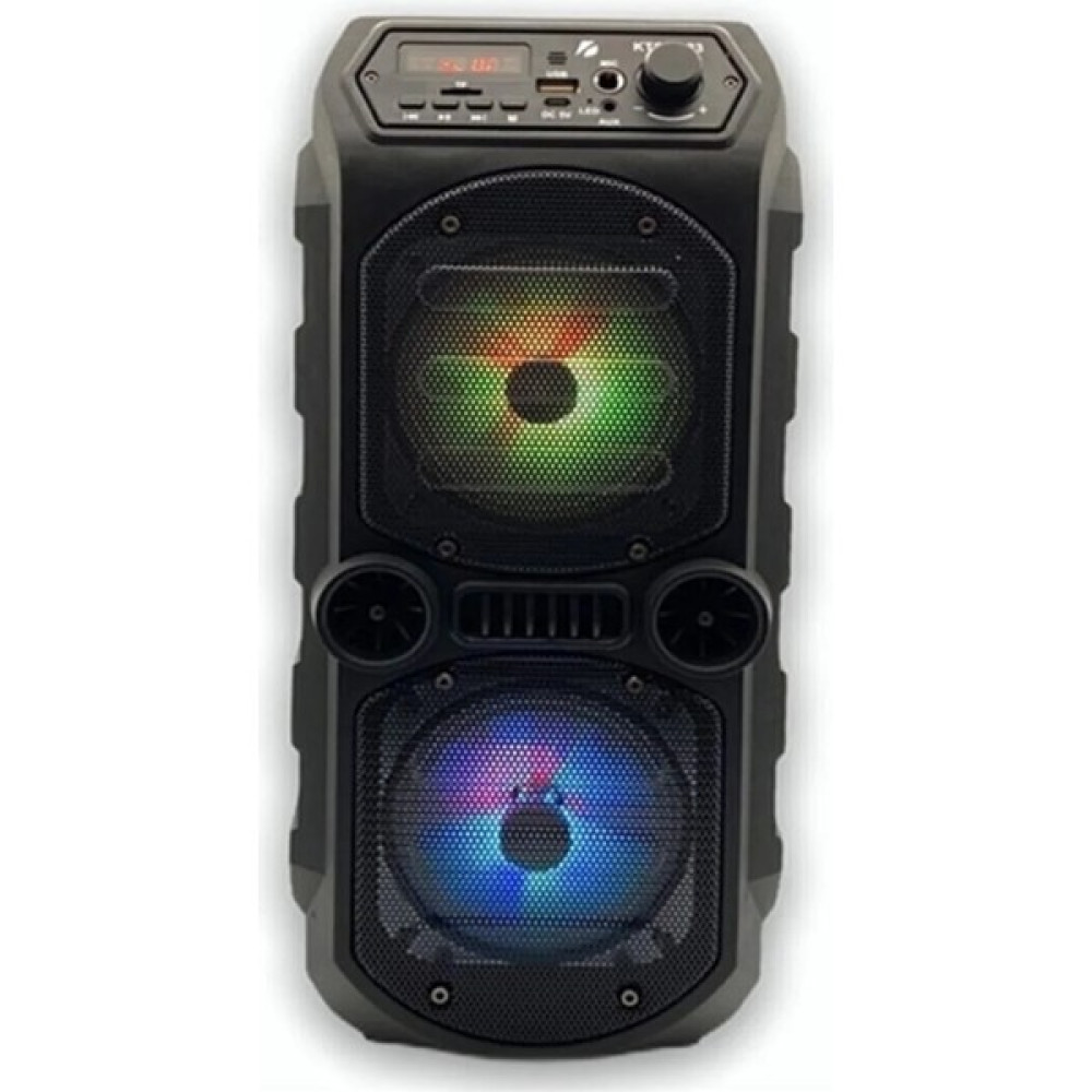 Koçak Elektronik KTS-1083 LED Işıklı Kablosuz Taşınabilir Bluetooth Hoparlör - Siyah Bluetooth Hoparlör Fiyatı
