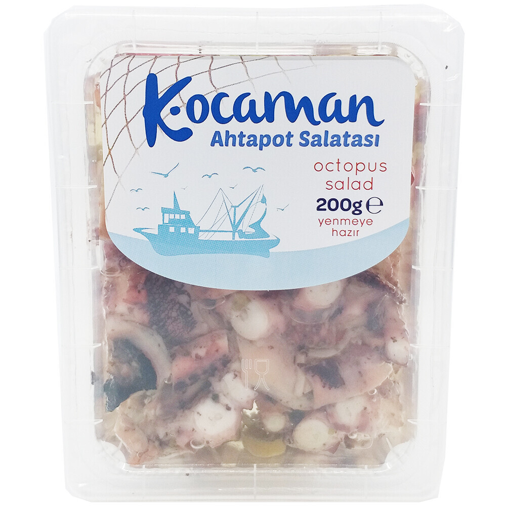 Kocaman Ahtapot Salatası Marine 200 Gr Deniz Ürünü Fiyatı