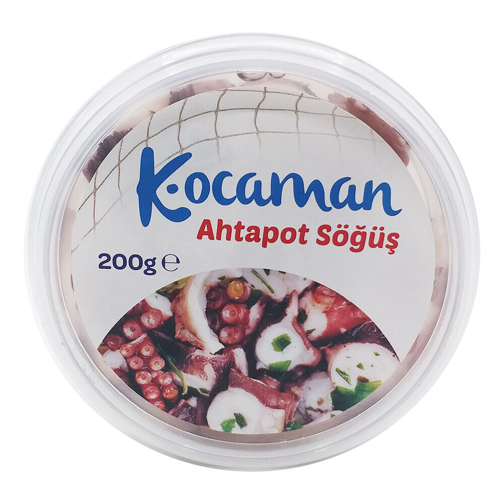Kocaman Ahtapot Söğüş Salamura 200 Gr Deniz Ürünü Fiyatı