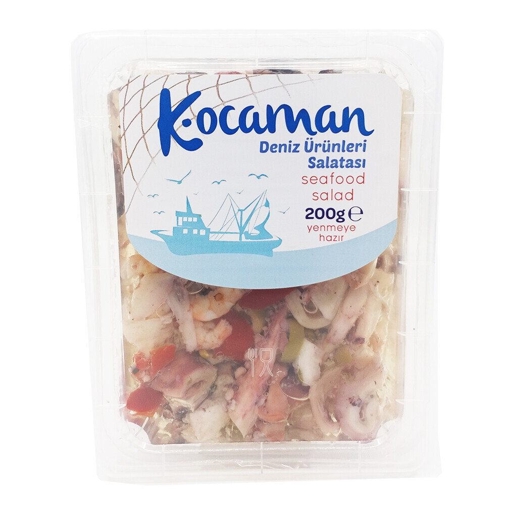 Kocaman Deniz Ürünleri Salatası Marine 200 Gr Deniz Ürünü Fiyatı