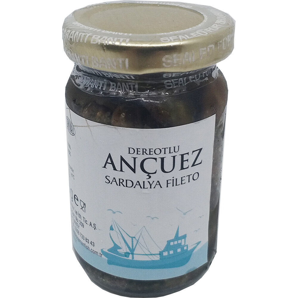 Kocaman Sardalya Ançüez Dereotlu Marine 90 Gr Deniz Ürünü Fiyatı